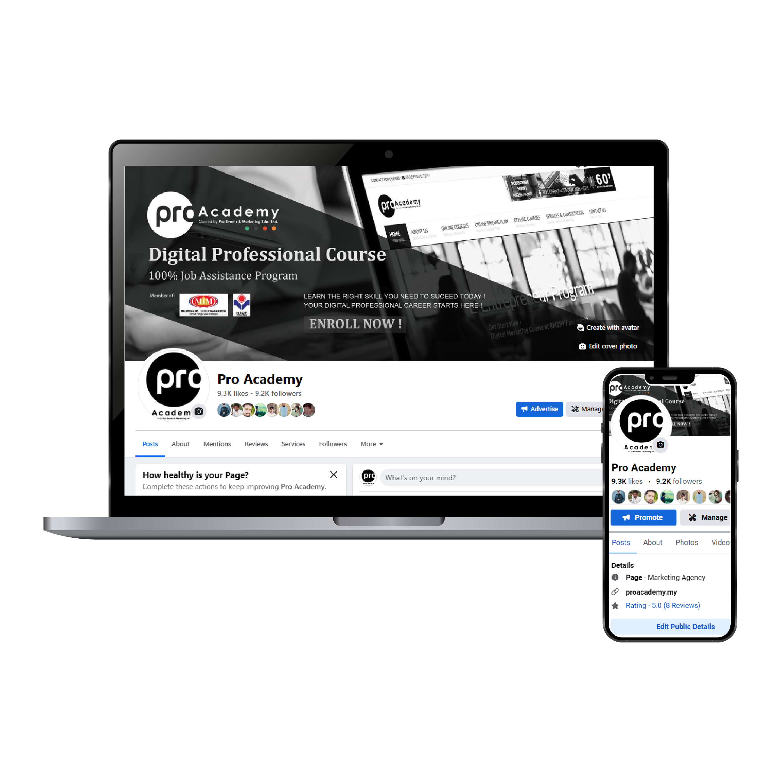 NO.1 Digital Marketing Training Academy in Asia